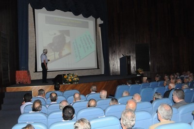 Palestra do TB Saito para a Velha Guarda na UNIFA