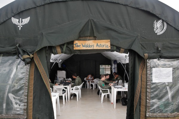 Acampamento da FAB em 2011