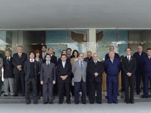 Convidados da �rea jur�dica e oficiais do IV COMAR