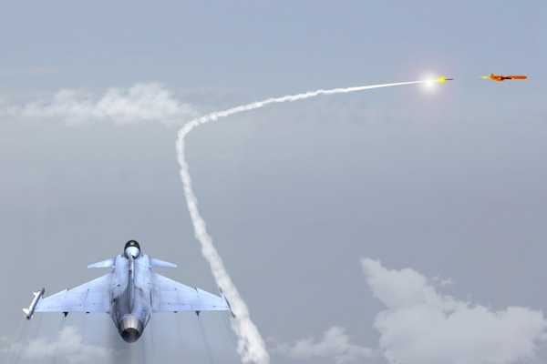 Concepção artística do lançamento  Agência Força Aérea