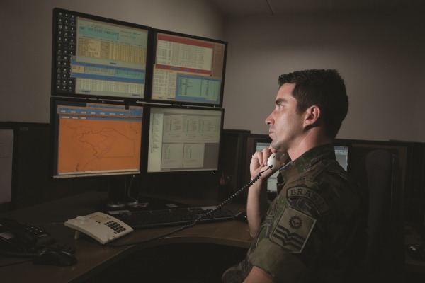 Salvero recebe sinais do sistema COSPAS / SARSAT  Sgt Bruno Batista / Agência Força Aérea
