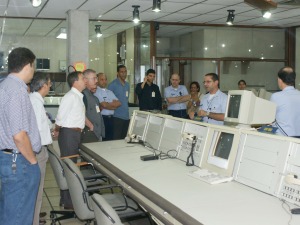 Visita as instala��es