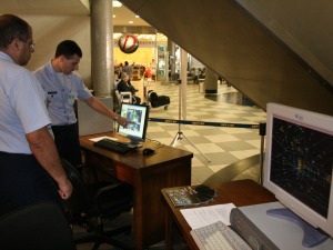 Exposição no aeroporto de Congonhas