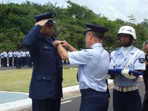 Entrega de Medalha Militar