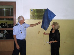 Descerramento de placa alusiva ao  Jubileu de Ouro