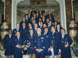 MB Picchi com Oficiais Femininos