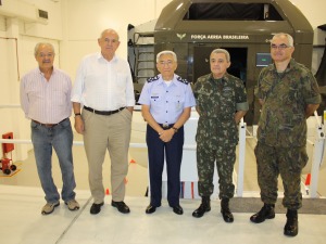 Registro ao término da visita ao simulador