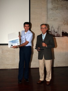 O Diretor do INCAER, Ten Brig Ar R1 Paulo Roberto