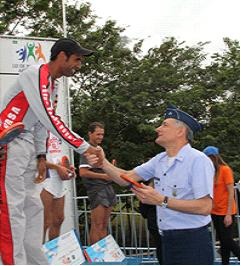 Premiação ao priemiro colocado José de Jesus