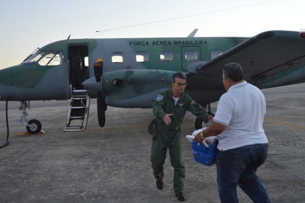 O Segundo Esquadrão de Transporte Aéreo foi o responsável pela missão