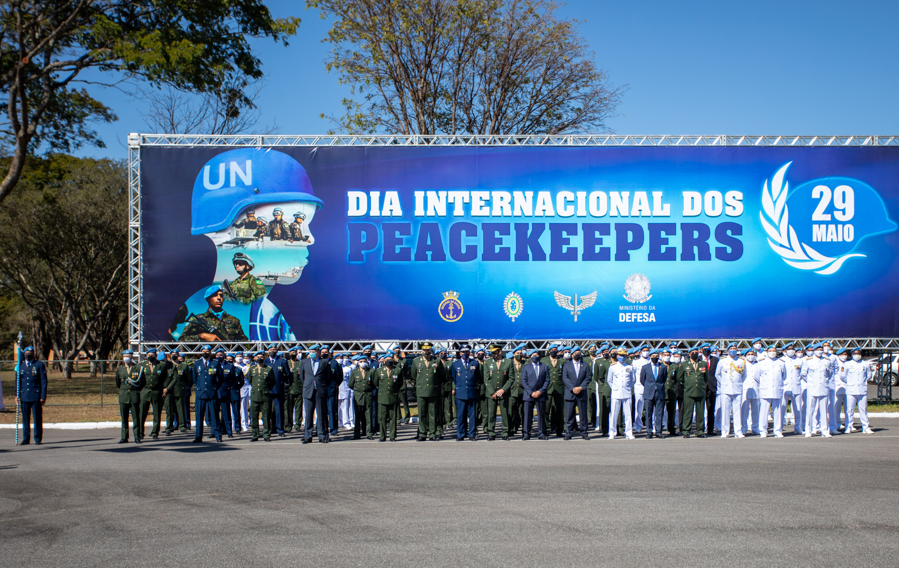 Forças Armadas celebram Dia Internacional dos Peacekeepers - Força