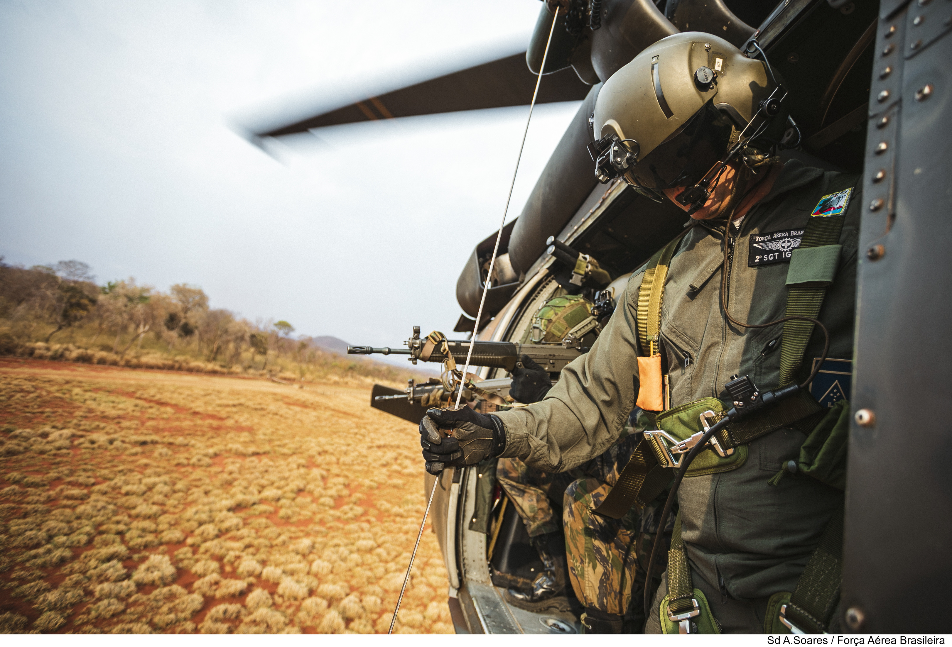 Treinamendo do PARA-SAR forças especiais da FAB (Força Aerea Brasileir