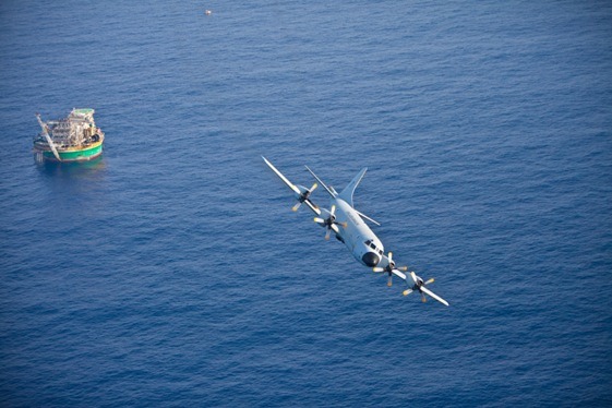 O patrulheiro P-3AM é a aeronave da FAB que atua na defesa do pré-sal  1º/7º GAV