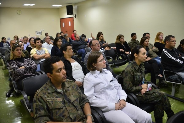 Evento reuniu reuniu pacientes, familiares e profissionais da saúde em palestra Soldado Lucas/GIA-SJ