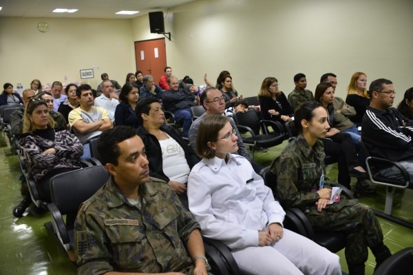 Evento reuniu reuniu pacientes, familiares e profissionais da saúde em palestra   Soldado Lucas/GIA-SJ