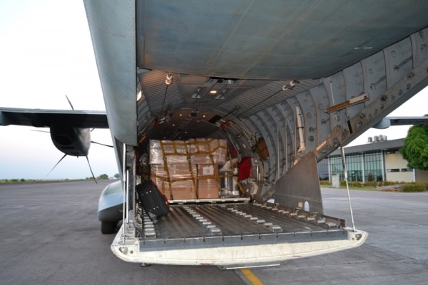 C-105 Amazonas transporta mais de uma tonelada de medicamentos  S1 Pabricio