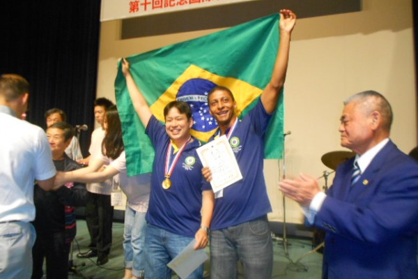 Brasil é ouro no Aikido  Delegação Brasileira