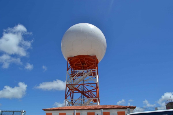 Radar meteorológico é instalado na Base Aérea de Natal  Sargento Silva Lopes/BANT