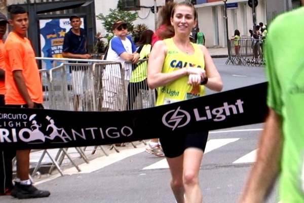 Juliana Paula - 1ª Colocada Corrida Rio Antigo  Divulgação Rio Antigo