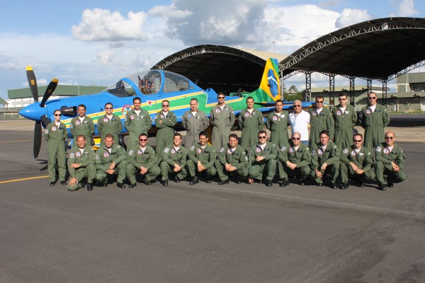 Equipe da missão em Anápolis  