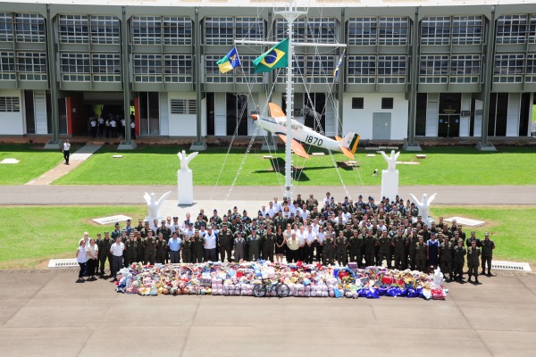 Os militares da AFA participaram do evento  Cabo Diego/ AFA