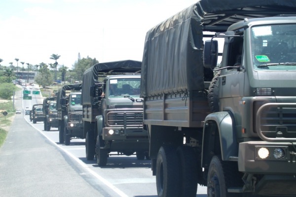 Comboio do Exército em Santa Catarina  Exército Brasileiro