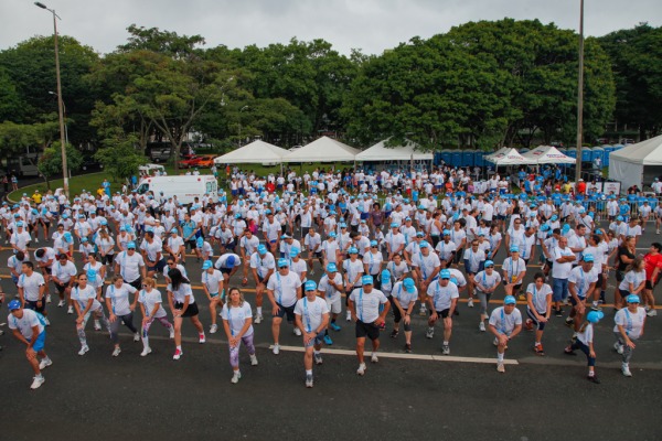 Cerca de mil pessoas participaram da Corrida da Paz  Cabo V Santos/ Agência Força Aérea