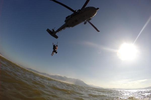 Durante o mês de março, os militares realizaram treinamento no mar  5°/8° GAV