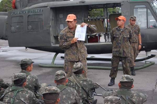 64 militares foram capacitados em operações com helicópteros