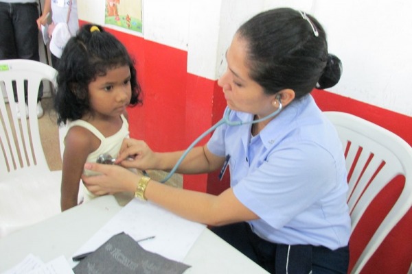 Durante o evento, militares fizeram atendimentos em especialidades como clínica médica, ginecologia, pediatria e ortopedia