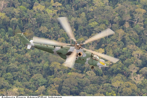 Interceptação de aeronaves durante a Ágata  Sargento Batista/ Agência Força Aérea