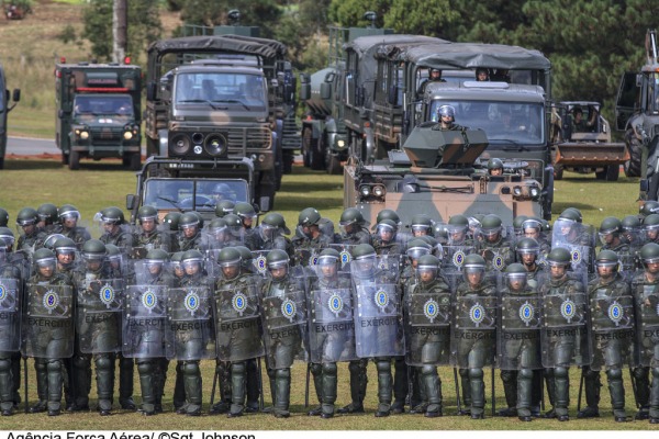 Cerca de três mil militares serão responsáveis pela segurança na Copa em contexto de Garantia da Lei e da Ordem