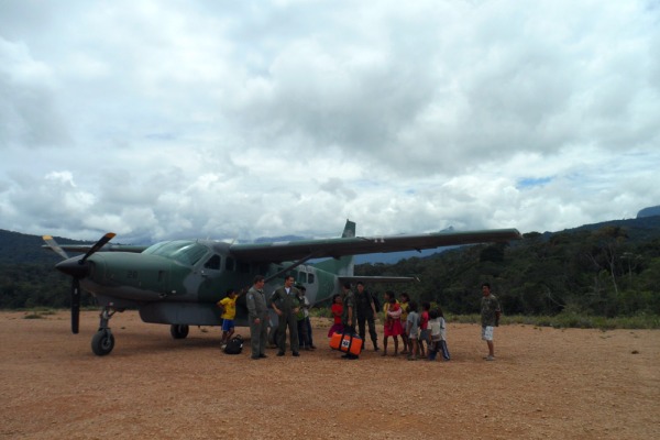 Localização isolada da aldeia só permite acesso pelo Caravan C-98 da BABV  BABV 