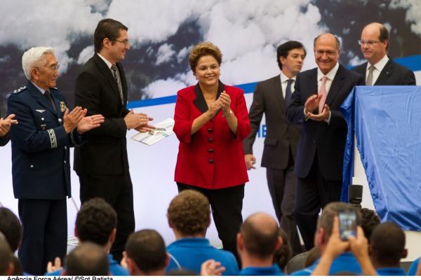 Dilma Roussef inaugura o novo hangar  Sgt Bruno Batista / Agência Força Aérea