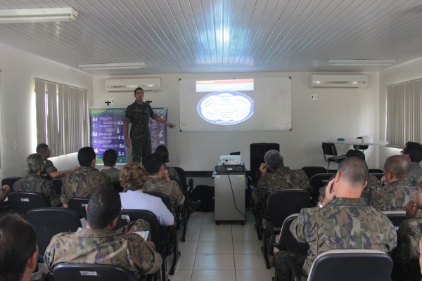 Palestra faz parte da campanha coordenada pelo Centro de Defesa de Área em Natal e pretende otimizar a percepção e identificação de atitudes suspeitas durante a Copa do Mundo