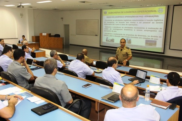 Sobre temas relevantes para a carreira dos militares, palestras foram ministradas para Oficiais-alunos da Escola de Comando e Estado-Maior da Aeronáutica