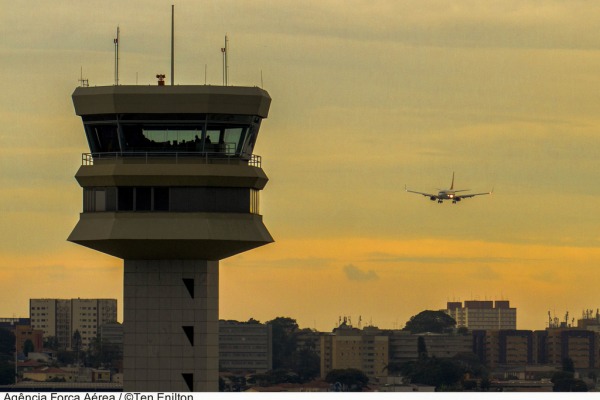 Os aeroportos de São Paulo registraram 1.564 pousos e decolagens de aviões