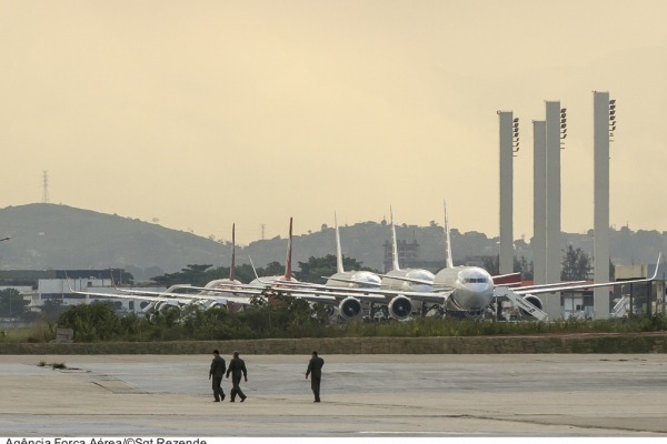 A elevação do fluxo durou mais de 24 horas  Sgt Johnson Barros / Agência Força Aérea