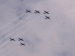 show aéreo 2008 - fumaça