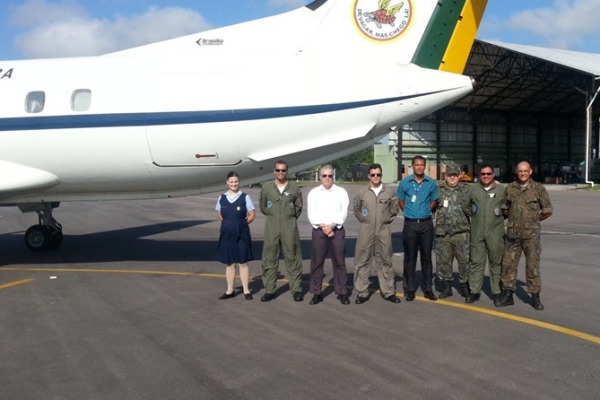 Vistoria à Base Aérea de Belém durou cinco dias  