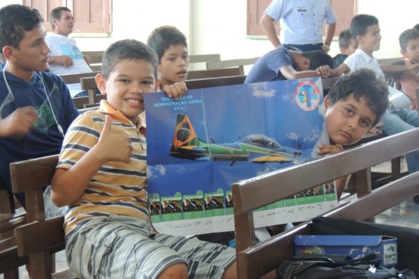 O CLA apresentou ao público réplicas de foguetes e detalhes do Programa Espacial Brasileiro