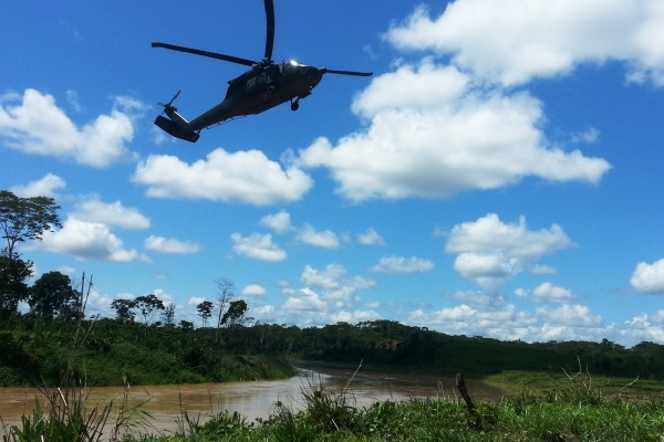 Local fica às margens do rio Envira  Agência Força Aérea