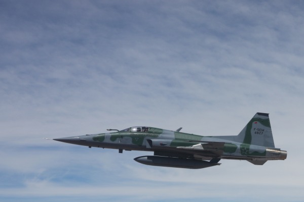 Guerra aérea simulada aconteceu no Deserto do Atacama, no Chile