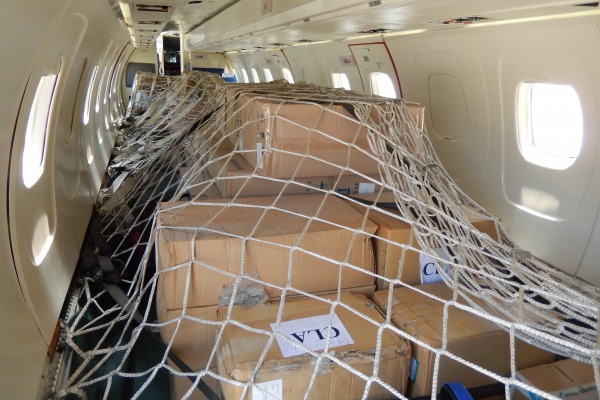 O avião decolou do Galeão com destino ao Centro de Lançamento de Alcântara