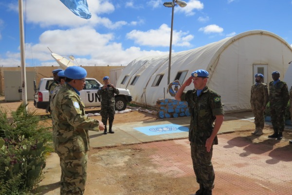 Major Adriano assume o comando  Acervo pessoal