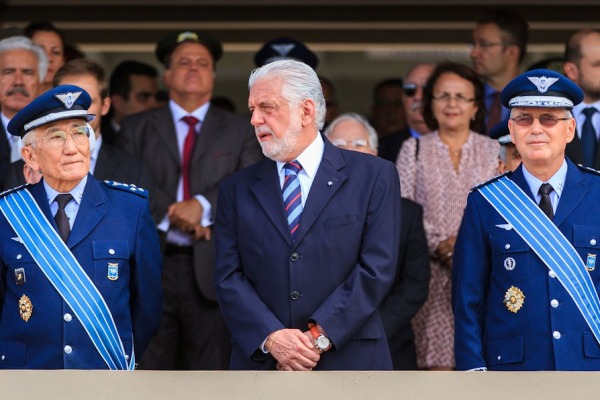 A cerimônia realizada em Brasília também foi marcada pela despedida do Tenente-Brigadeiro Saito