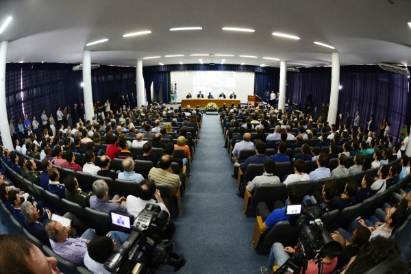 O evento contou com palestra de um profissional renomado que é ex-aluno do instituto