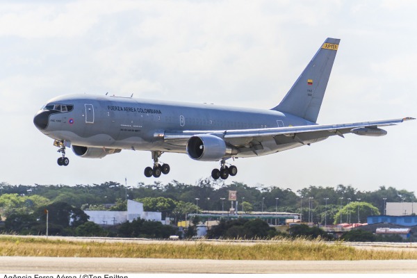 KC-767 da Força Aérea da Colômbia  Sgt Paulo Rezende / Agêcia Força Aérea