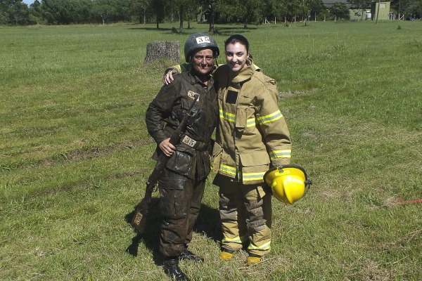 Elas trabalham juntas na Base Aérea de Canoas, no Rio Grande do Sul