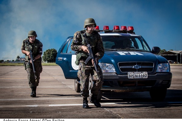 Os militares irão exercer a segurança de bases aéreas e de instalações da Aeronáutica